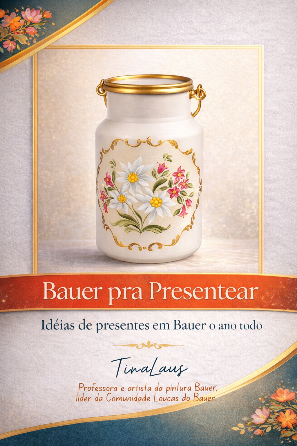 Ideias de Presentes Personalizados com pintura Bauer