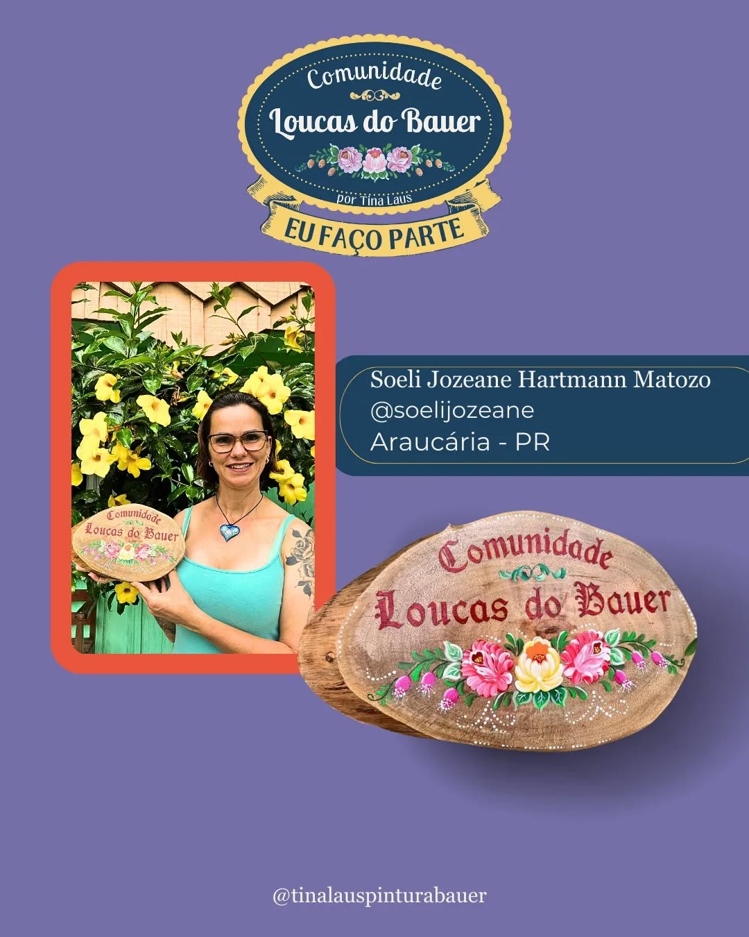 Foto da aluna Soeli Jozeane